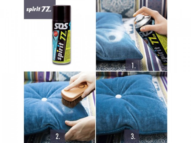 Čistič skvrn ve spreji SPIRIT 77 MAX -  400 ml