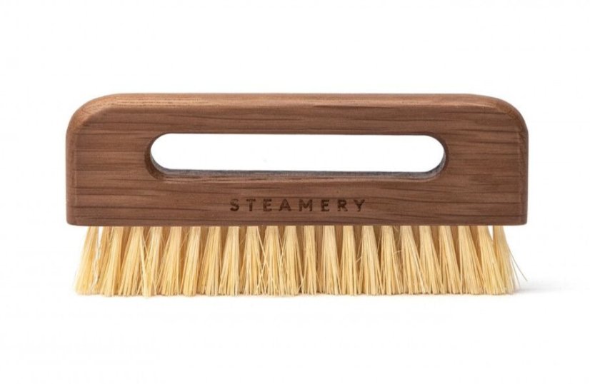 Přírodní kapesní kartáč na oděvy STEAMERY
